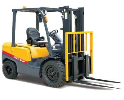 4 Wheels Good Performance 4 Ton Diesel Forklift Truck with Optional Attachment