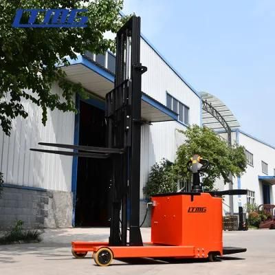AC Motor Electric Ltmg 1500kg Stacker Narrow Aisle Reach Truck