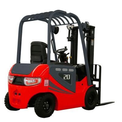 Small Fork Spare Parts Compact 2 Ton Electric Forklift with Low Price