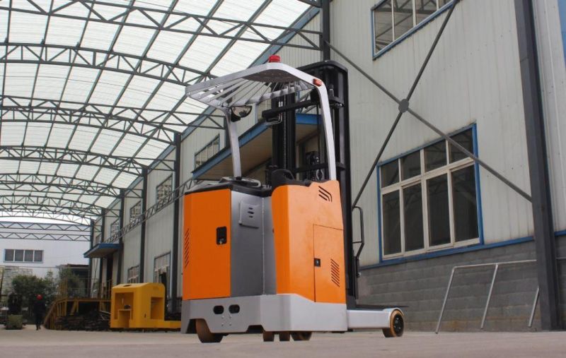 Side Standing Type Forklift Electric Reach Truck Electric Forklift Truck Side Standing Type Forklift