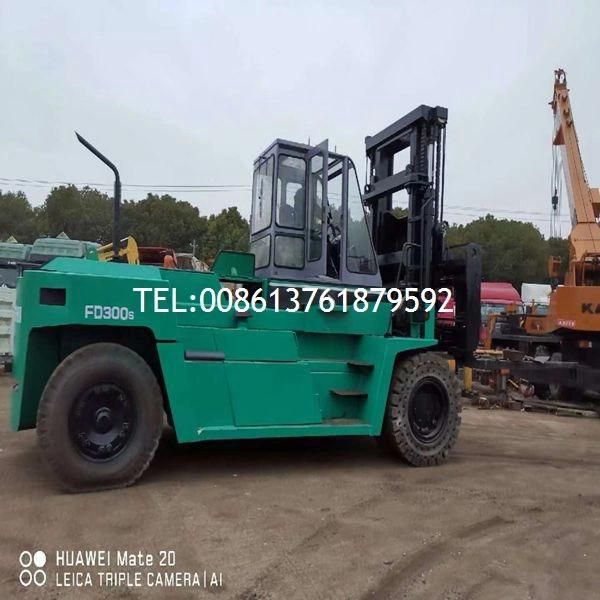 Used Mitsubishi Fd300 Diesel Forklift From Japan in Good Running