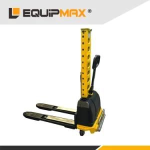 Semi Electric Power Controlled 0.5ton Self Lifting Stacker