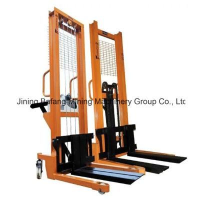 Hydraulic Manual Pallet Stacker/ Hand Hydraulic Lifter Stacker for Sale 1t 2t 3t