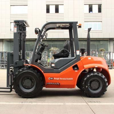 Chinese Manufacturer Supply 3 Ton 4WD 3m All Rough Terrain Forklift