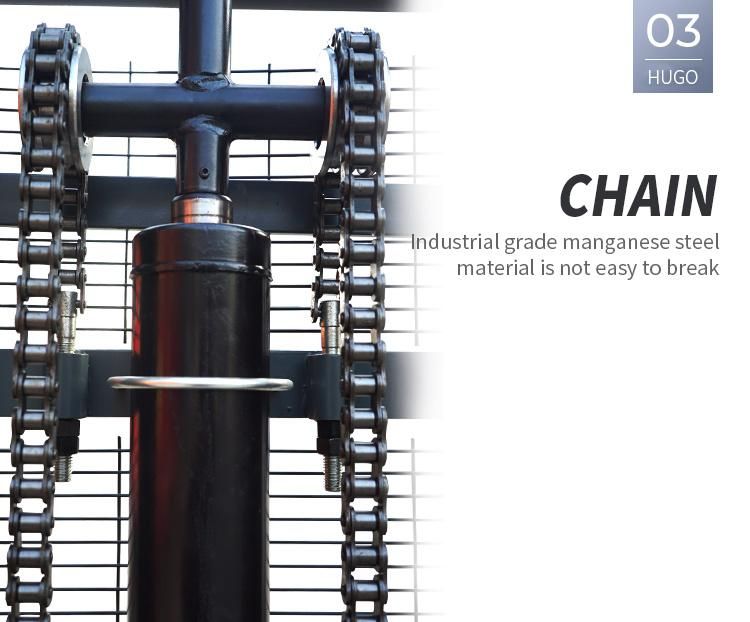 Hand Hydraulic Fork Lift Type Manual Stacker