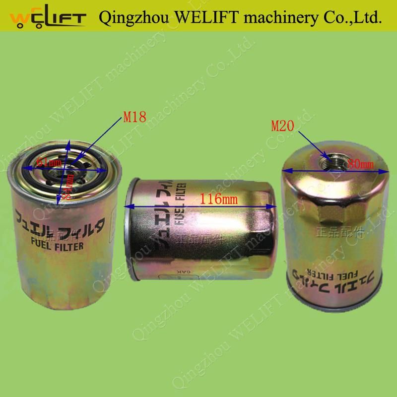 Forklift Oil-Water Separator Filter C240pkj Parts Number: 24662-22031X