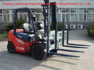 Heli Forklift Parts, Attachments, 2 Tons Single Double Pallets Handler with High Quality