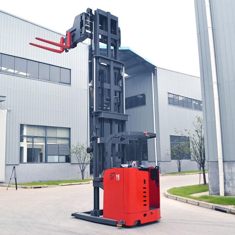 China Supplier Mima 1000kg 1ton 1500kg 1.5tonelectric Vna 3 Way Forklift with Factory Price