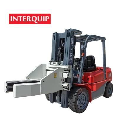 Interquip a Series Diesel Forklift with Brick Clamp and Isuzu C240 Engine