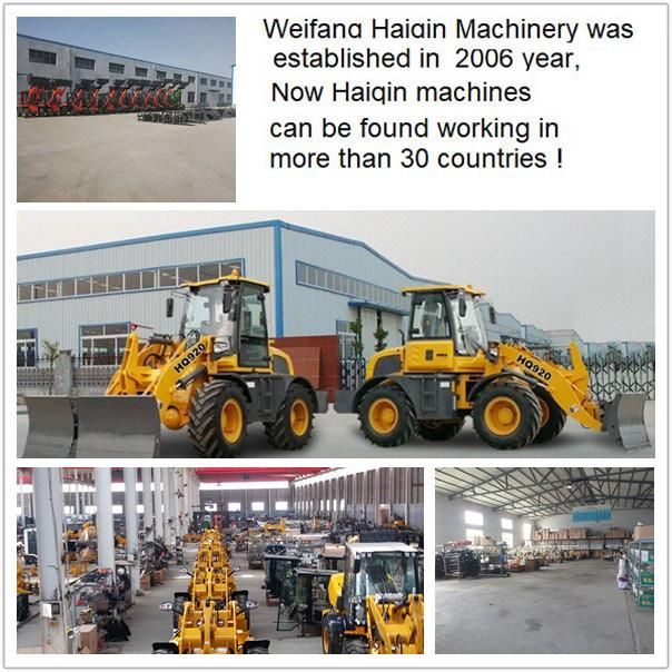 China Factory Haiqintop Strong (HQ930T) with Euro 5 Engine Farms Telescopic Loader