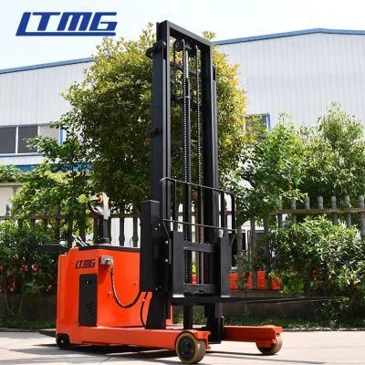 New Ltmg 1.5 Ton Forklift 5m Electric Reach Truck with Factory Price