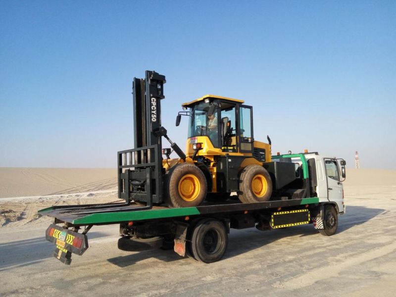 Cpcy 50 All Terrain Forklift, Rough Terrain Forklift