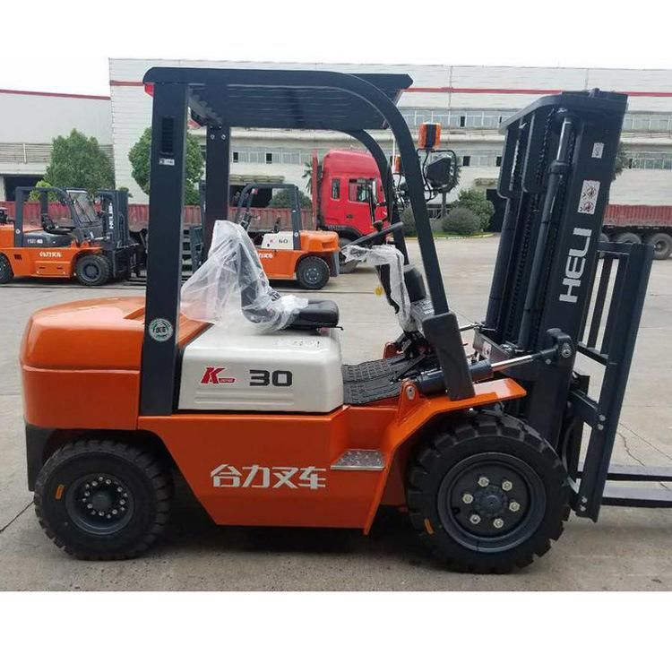 Cpcd30 Hangche Heli 3 Ton Forklift with Side Shift