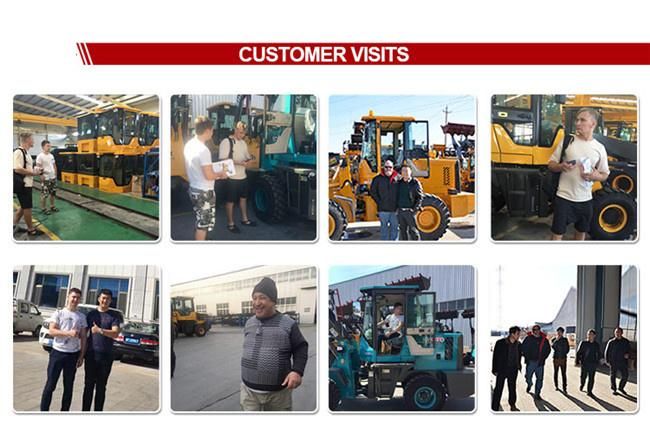 China Manufacturer of All Terrain Forklift