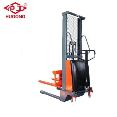 2000kg Hydraulic Semi Electric Automatic Forklift Electric Pallet Stacker
