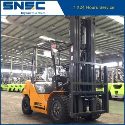 3.0 Ton Diesel Forklift with Side Shifter for Sale
