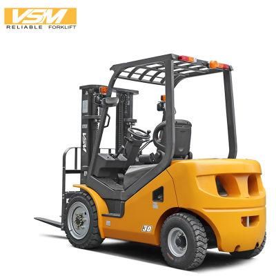 Vsm 3 Ton Diesel Fork Lift with Japanese Engine