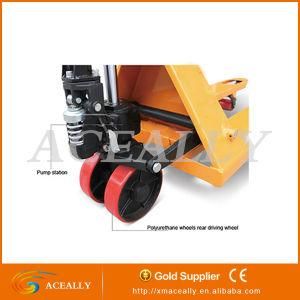 2.5/5 Ton Ce Hydraulic Pump Hand Pallet Jack/Truck Rubber Wheel