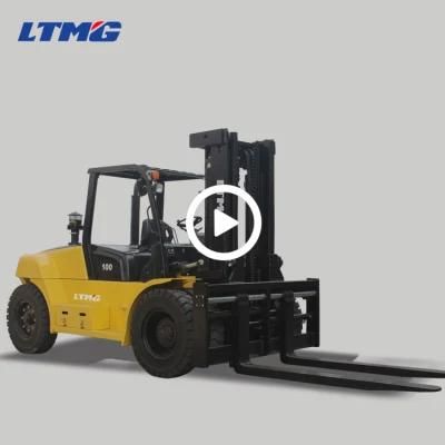 Ltmg Forklift Suppliers Double Filter 8 Ton 9 Ton 10 Ton Diesel Forklift Truck