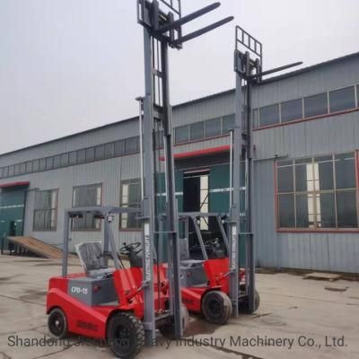 High Performance Hot Sale 1t 1.5t 2t 2.5t 3t Electric Forklift Truck Curtis Controller Economy Forklift
