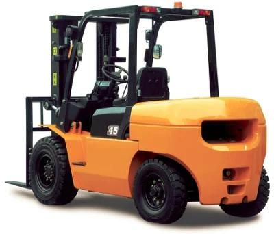 Vsm Fd40, Fd45, Fd50, 4ton, 4.5ton, 5ton Diesel Forklift, with Nissan Engine, 3-Stages 4.5m, Side Shift, 2 Years Warranty Cpcd50