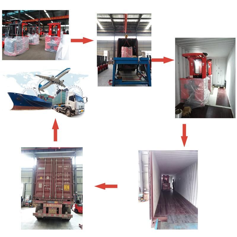AC Motor Electric Reach Truck with Top Quality