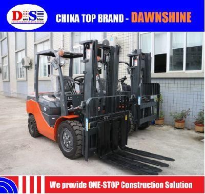 Isuzu Engine 3ton Forklift Diesel with Attachment Side Shift and Adjuster