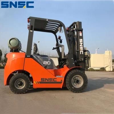 Hot Sale Snsc 2ton LPG Gasoline Forklift Truck From China