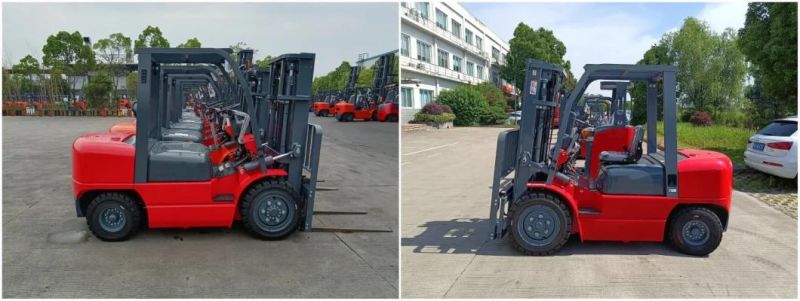 3 Ton 5 Ton Komatsu Tailift Toyota Diesel 4X4 Wheel Electric Fork Lift Lithium Hand Pallet Jack CE Forklift Reach Truck Parts Stacker Price