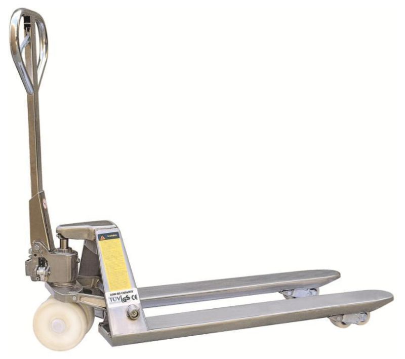 China Factory Stainless Steel Pallet Trucks SUS304 Hand Pallet Jack for Sale