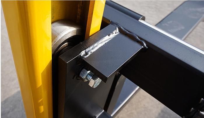 Hugo 1000kg 1t Hand Forklift Manual U-Steel Hydraulic Stacker Price