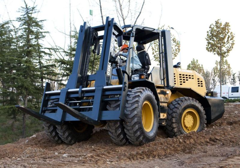 Welift 10t Rough Terrain Forklift Manufactory