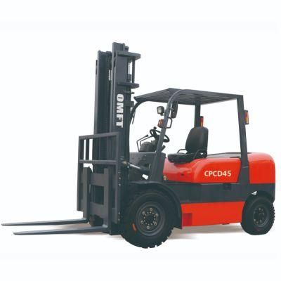 4.5ton 5ton Diesel Forklift with Chinese or Japanese Engine 3m 3.5m 4m 4.5m 5m 5.5m 6m Mast