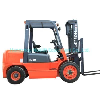 Noelift Lift Trucks Diesel Counterbalance Forklift Truck with Container Mast