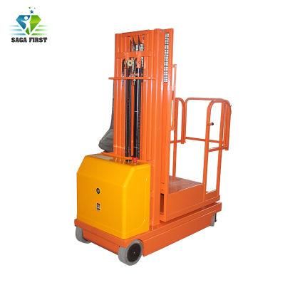 Battery Powered Engine Lift Self Propelled Order Picker China