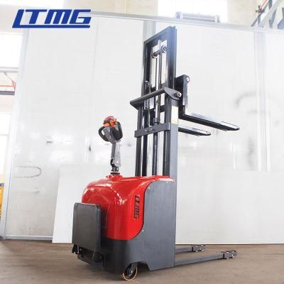 China Battery Ltmg Power 9m Electrical Full Electric Pallet Stacker with Low Price