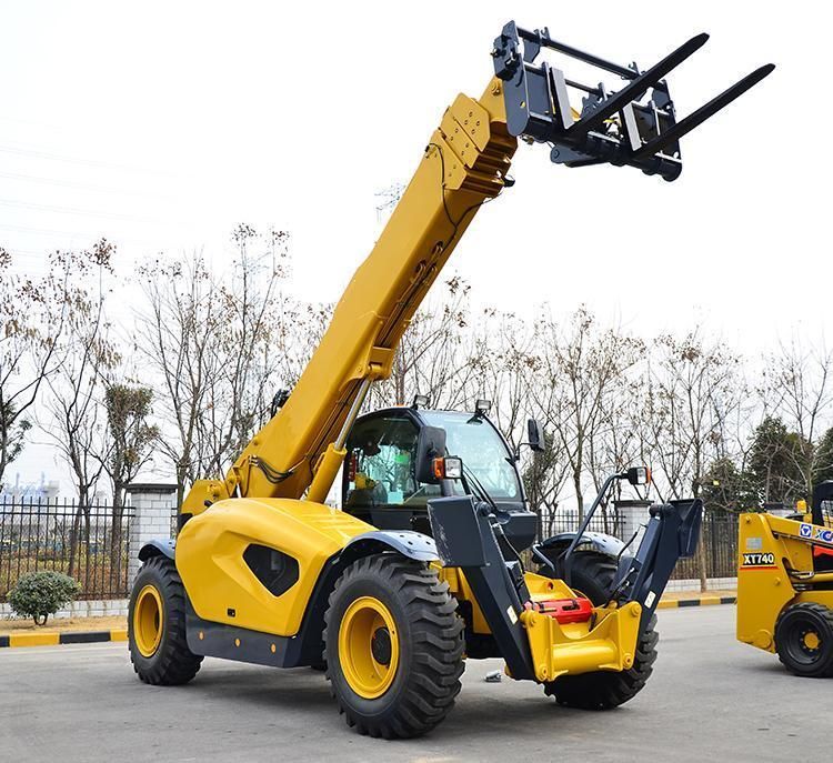 5tons Capacity Telehandler From China, 14m Telescopic Handler 3.5 Ton Telehandler Xc6-3514K 17m 5tons Telehandler for Sale, Diesel Telescopic Forklift Truck