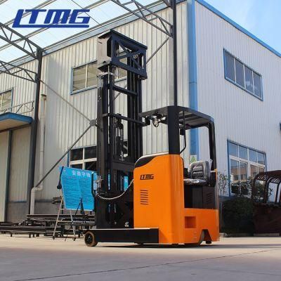 New China 4 Ways Fork Lift Multi Directional Electric Stacker Reach Forklift Truck