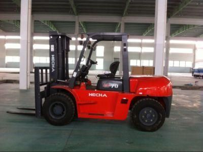 7 Ton Diesel of Forklift Truck with Japan Isuzu Engine