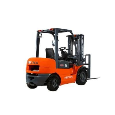 2.5t 2t Diesel Forklift with Engine Lifting Height 3m-6m Diesel Fork Lift Truck
