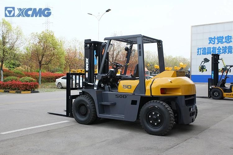 XCMG Hot Sale 1.5 Ton 2 Ton 2.5 Ton 3 Ton 3.5 Ton 4 Ton 5 Ton 7 Ton 8 Ton 10 Ton Electric Diesel Hydraulic Forklift with Spare Parts Attachment Price