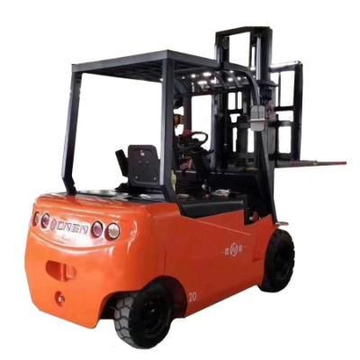 2000-3500kg 3 Stages Mast Onen Bubble Bag+ Cardboard Material Handling Battery Forklift