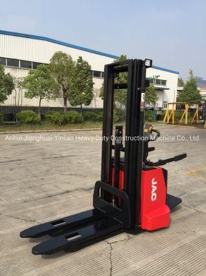 JAC 1.5t Electric Stacker Truck / 3-Stage Full Free Mast /Cdd15