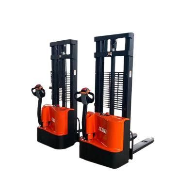Ltmg 1.5 Ton Electric Pallet Stacker with 3m 4m 5m 6m Lifting Height