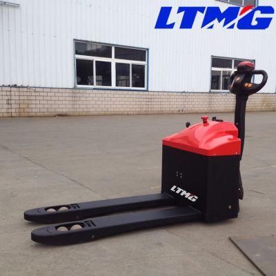 Ltmg Mini Electric Pallet Truck 1.5t 2t with Replacement Standby Battery and Pedal