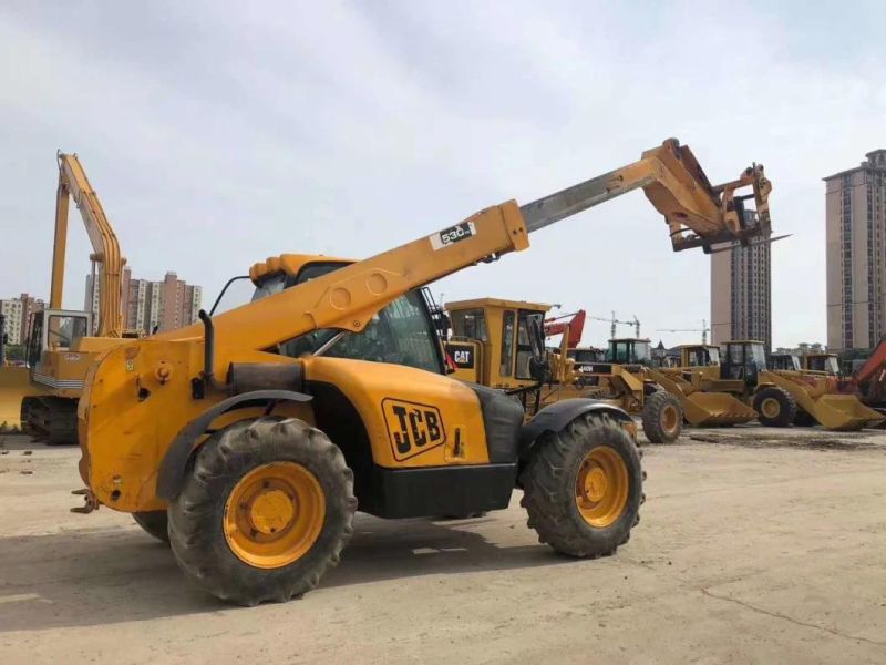 Hydrostatic 4X4 Used 3ton Jcb Telescopic Forklift Telehandler