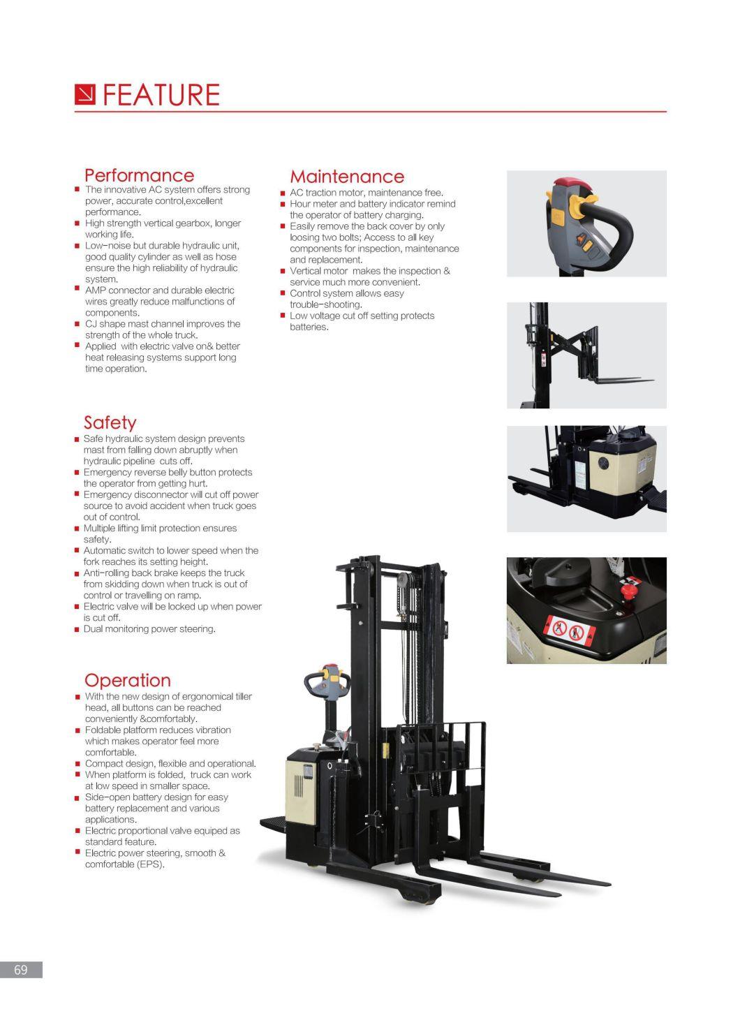 Reach Truck Stacker 1.5 T
