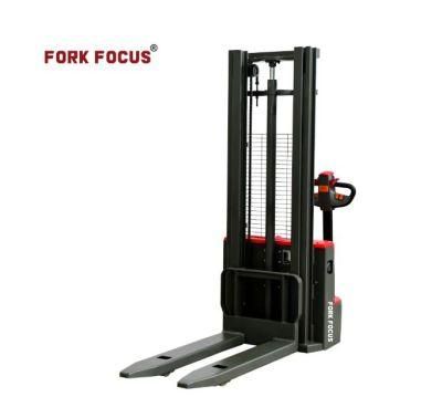 Walkie Electric Stacker 1.5t Forkfocus Warehouse Stacker Forklift