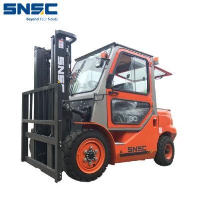 China 3ton Diesel Forklift Truck with Japan Engine C240