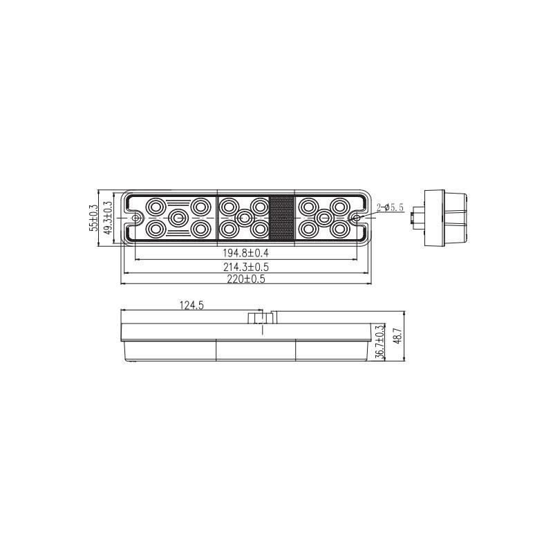 Forklift Parts Forklift Lamp Bfp18009
